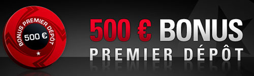 500€ de bonus en telechargeant pokerstars